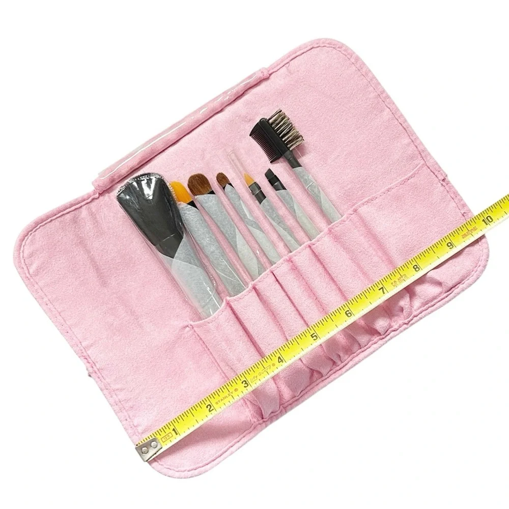 7pcs Travel Cosmetic Makeup Brush Set